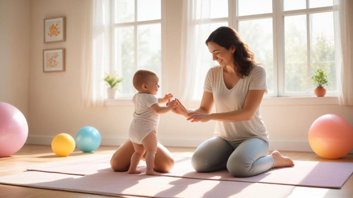 Exercícios Leves Para Encorajar o Bebê a Mexer