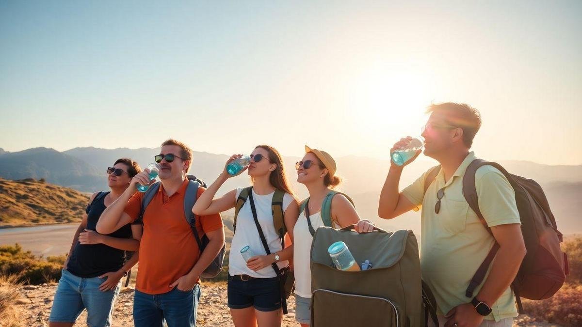 A Importância da Hidratação Durante Viagens