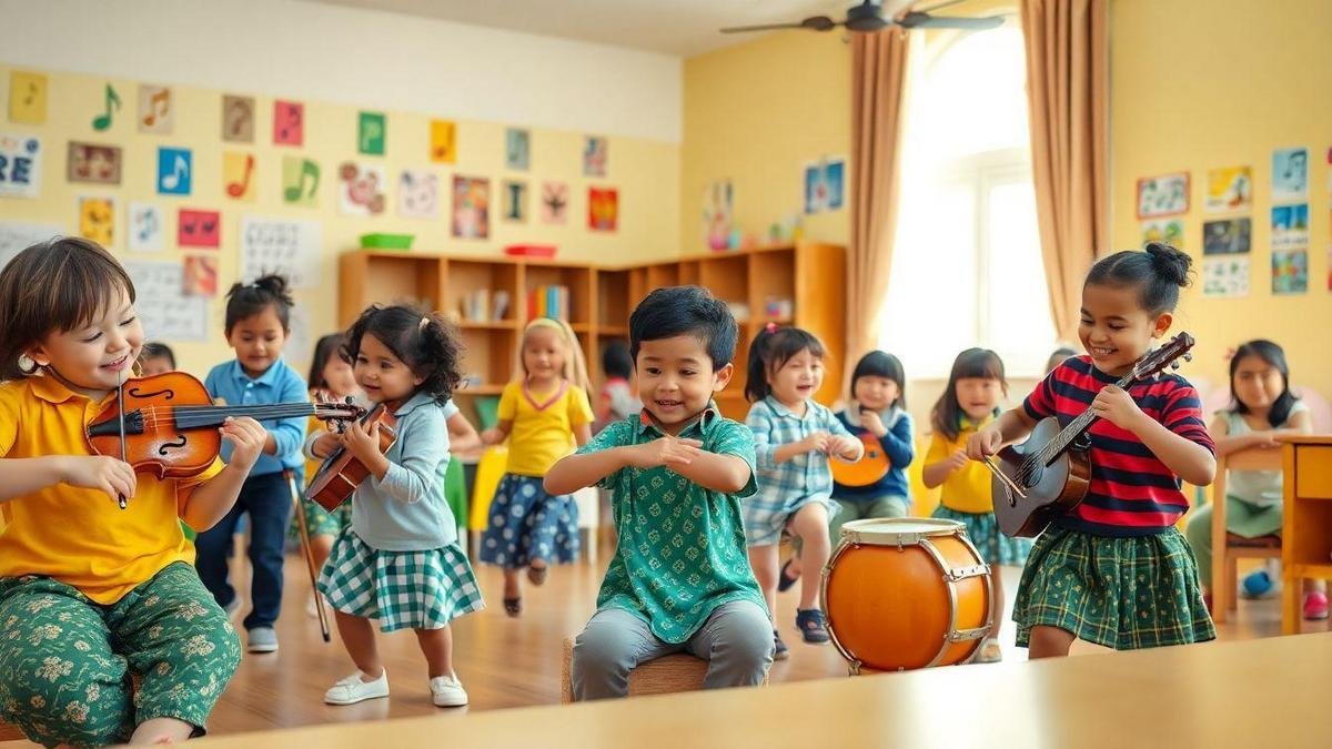 A Importância da Música no Desenvolvimento Infantil