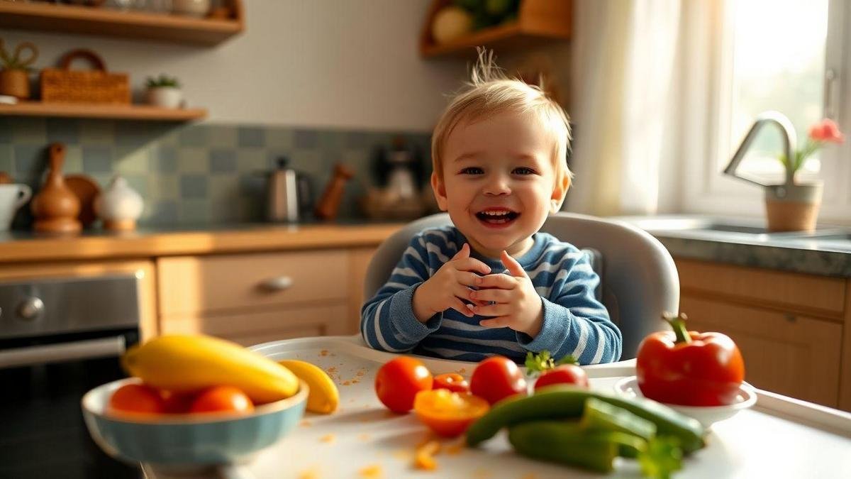 A Importância de Ensinar o Bebê a Comer Sozinho