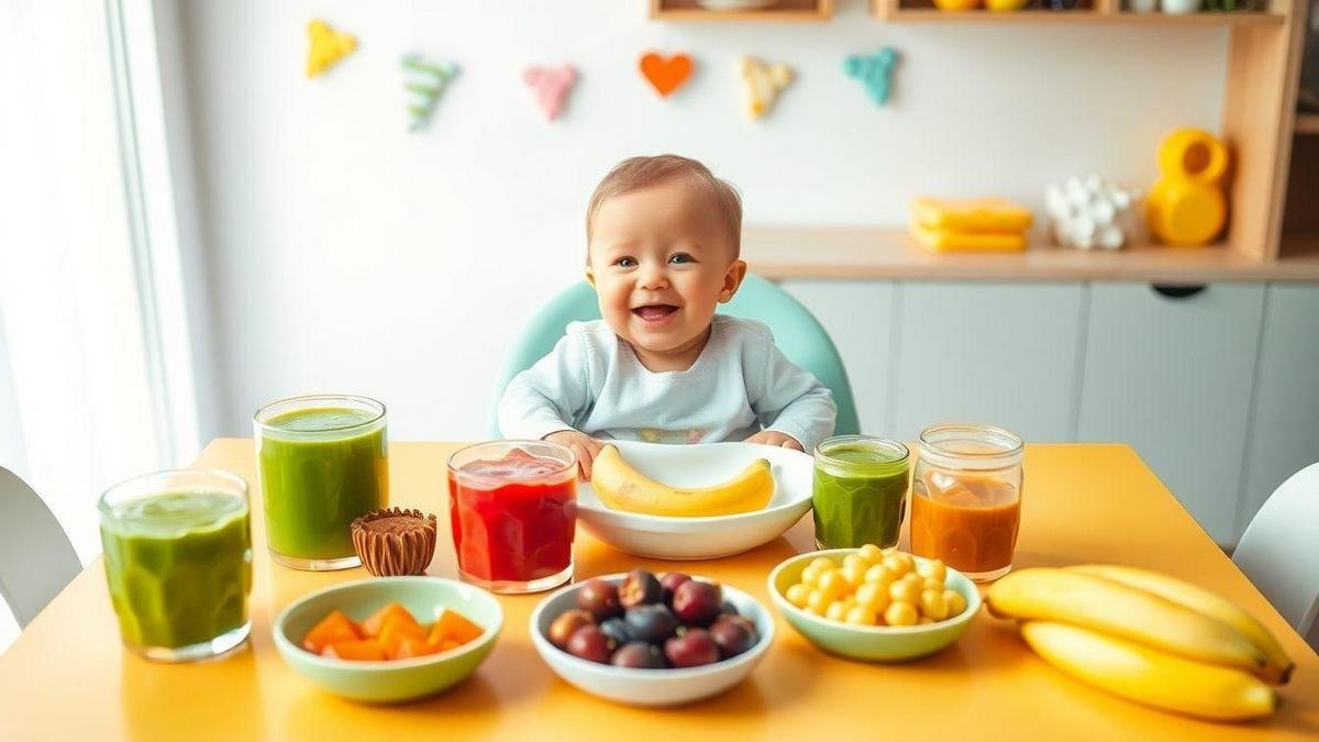 Alimentação para Bebês com Dentição