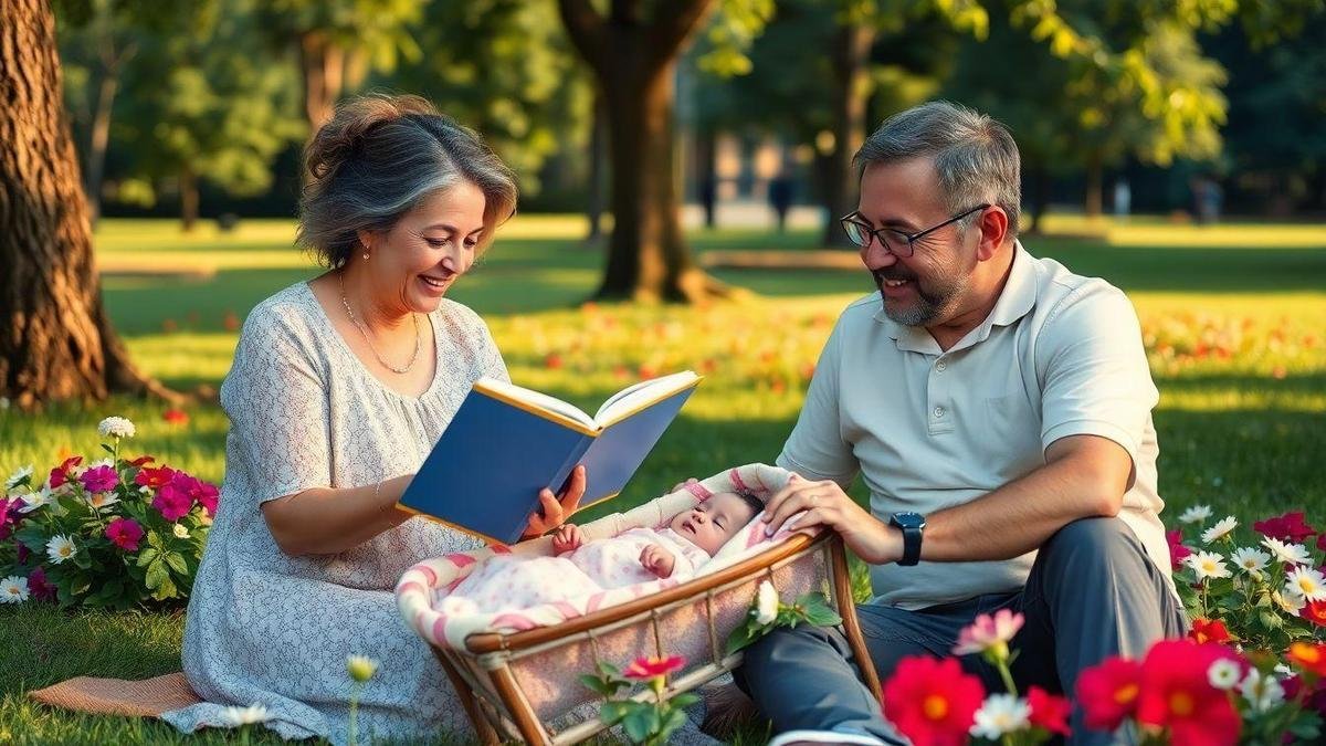 Benefícios do Envolvimento dos Avós no Desenvolvimento do Bebê