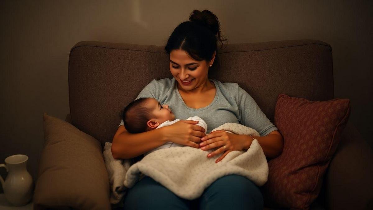 Benefícios Emocionais da Amamentação Noturna para a Mãe