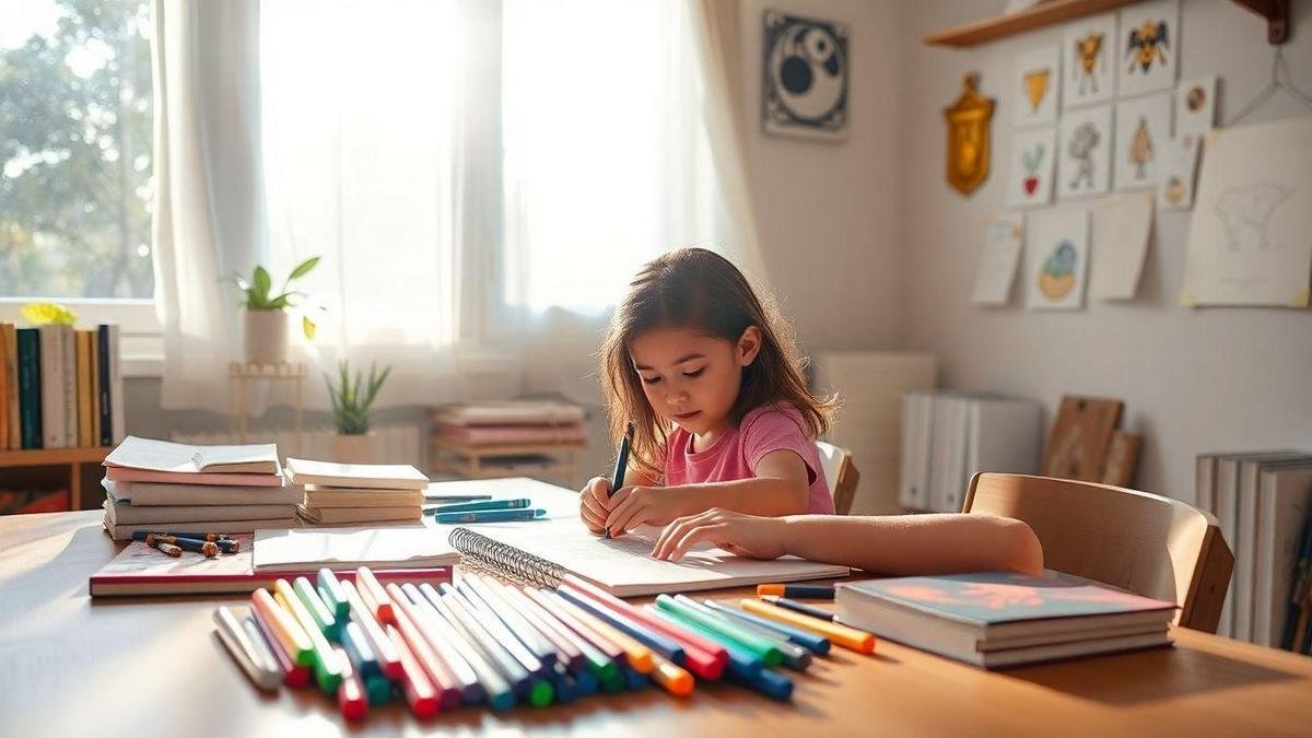 Criando Hábitos de Trabalho desde Pequeno