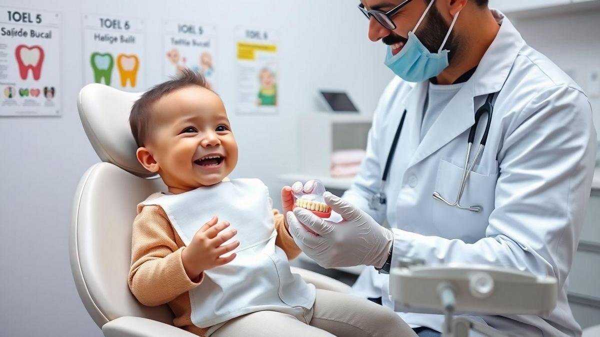 Cuidados Dentários para Bebês em Desenvolvimento