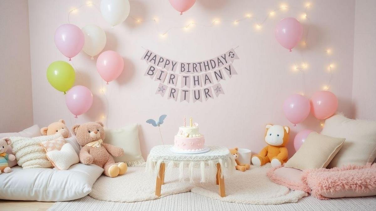 Decoração para Aniversário de Bebê: Criando um Ambiente Aconchegante