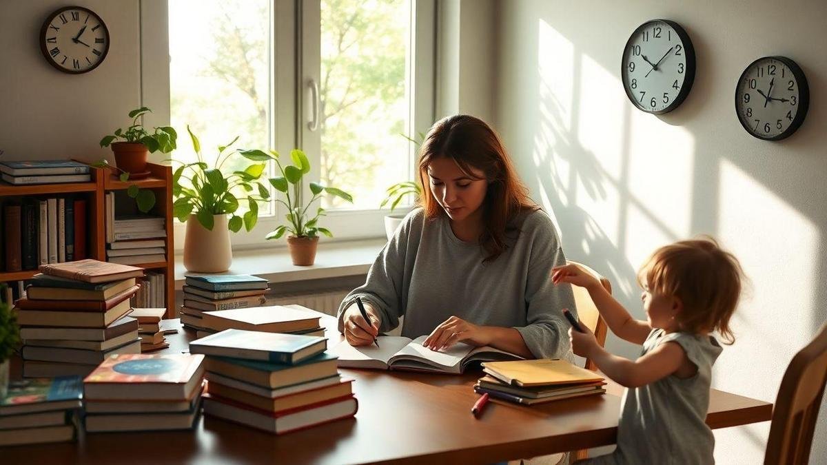 Dicas de Produtividade Para Mães Que Estudam