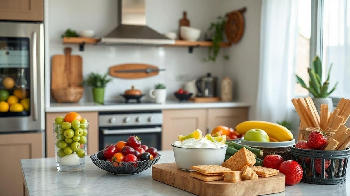 Dicas para Manter Lanches Saudáveis em Casa