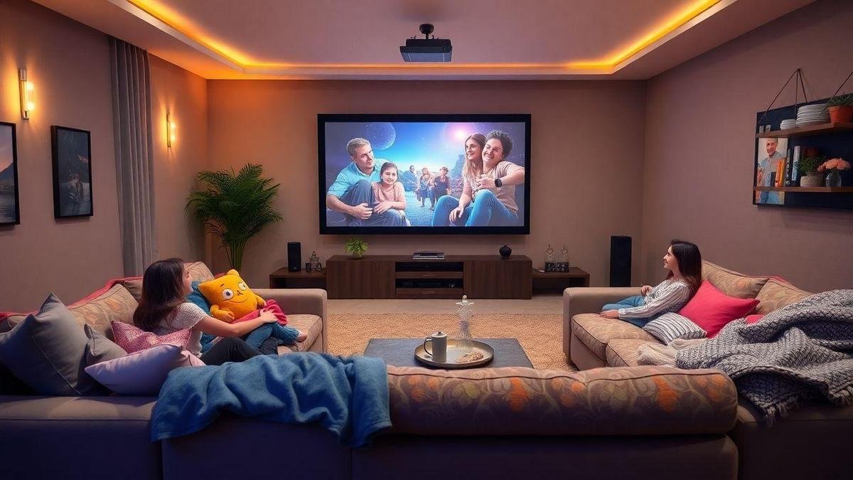 Dicas Para Organizar Uma Sessão De Cinema Em Casa Com a Família