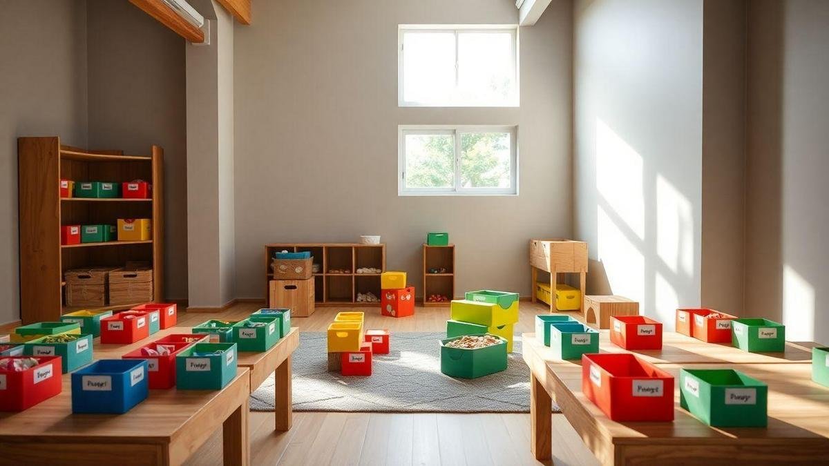 Estratégias de Organização de Brinquedos