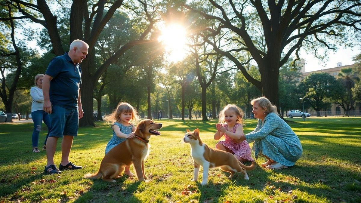 Impacto Positivo dos Animais na Saúde das Crianças