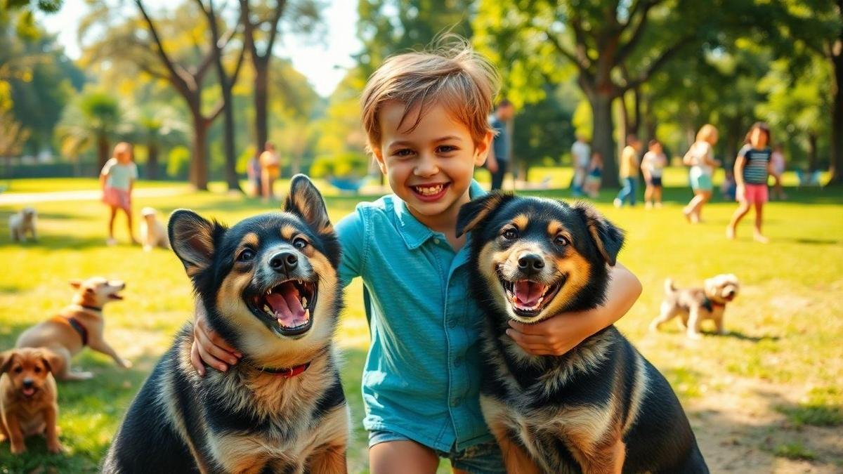 Interação Criança-Animal e Aprendizado Social