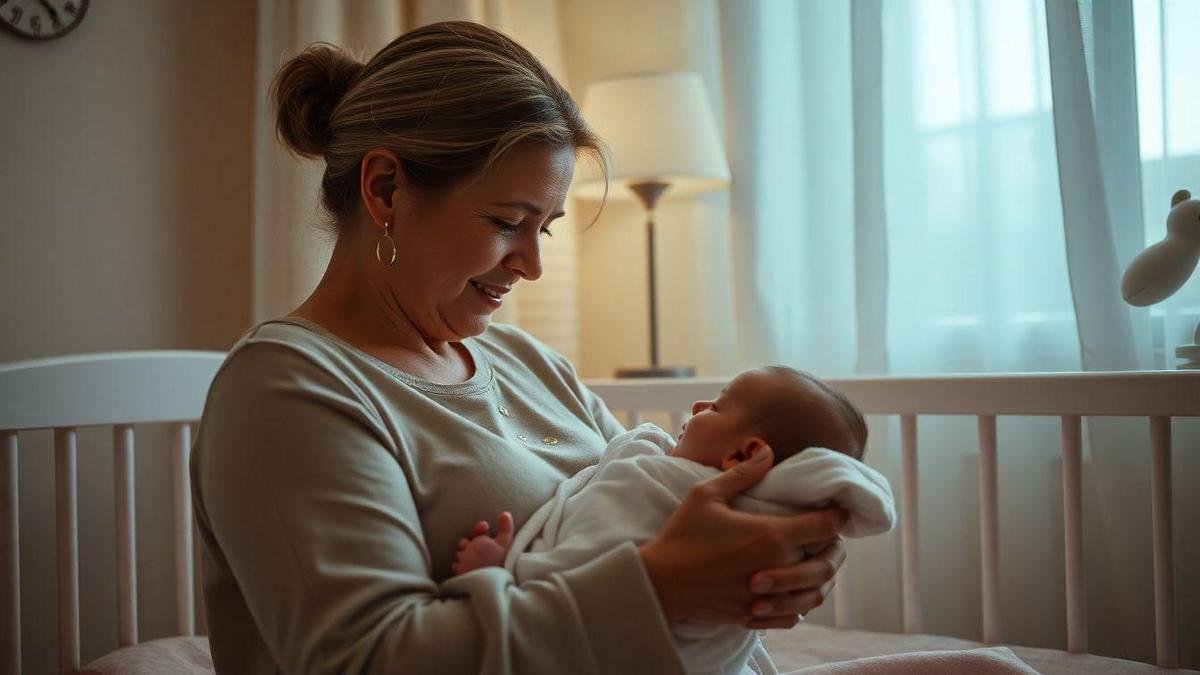 Lidando com o Bebê Chorando à Noite