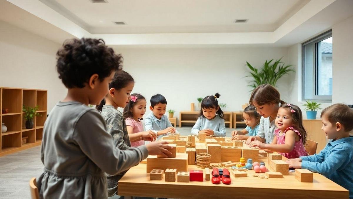 O Impacto do Método Montessori no Comportamento das Crianças