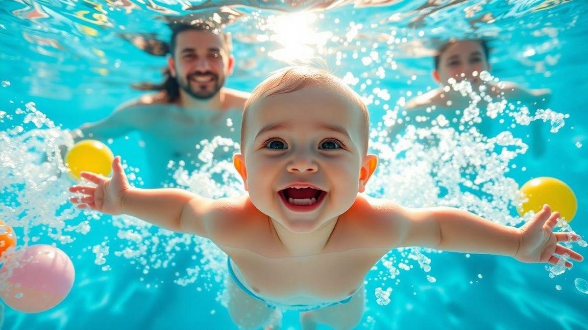 Os Benefícios Da Natação Para Bebês na Saúde Infantil