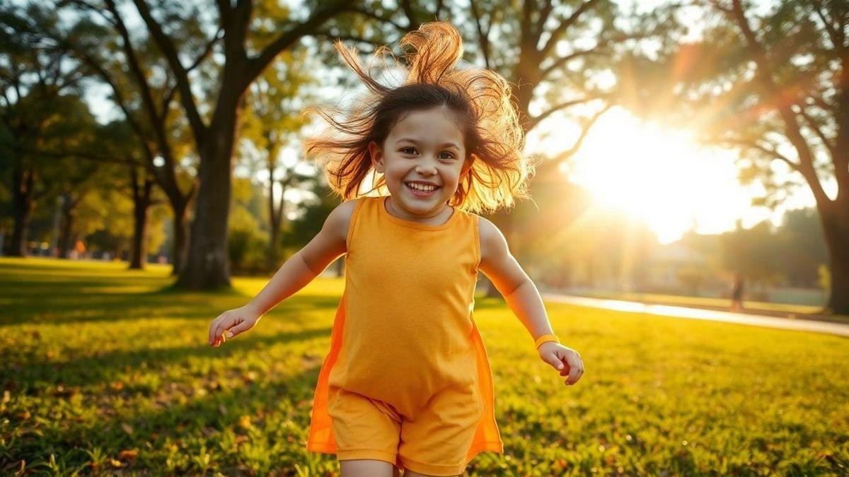 Poses para Fotos de Crianças em Movimento