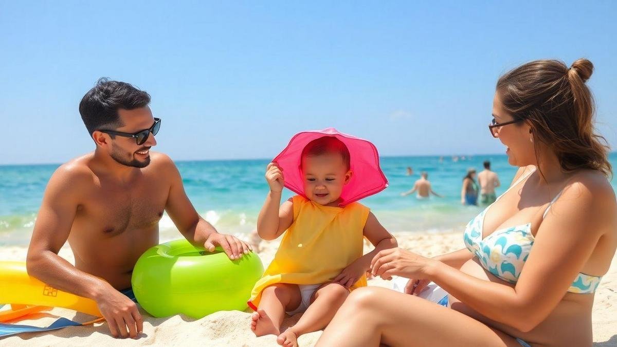 Segurança do Bebê na Praia: O Que Você Precisa Saber